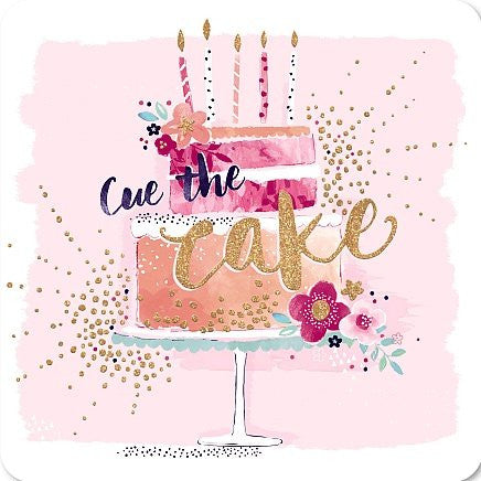 Hotchpotch Greetings Card - Rosé - Cue the Cake