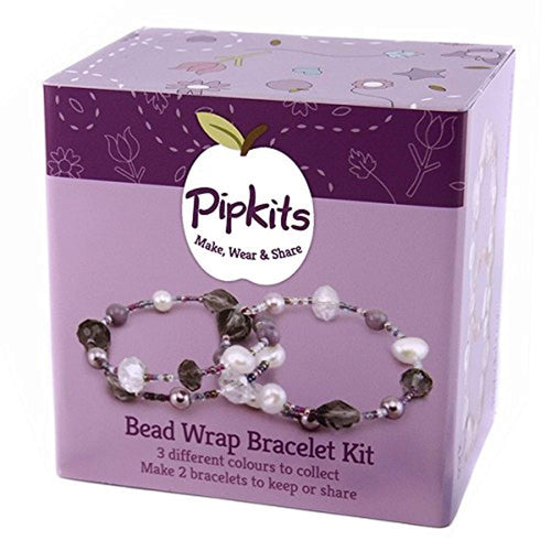Pipkits Jewellery Making Beaded Wrap Bracelet Kit