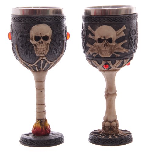 Gothic Skull Goblet by Puckator