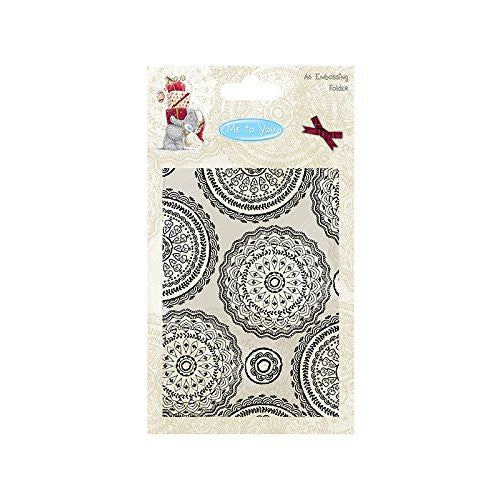 Me To You Christmas A6 Embossing Folder