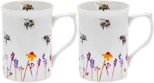 Busy Bees Mugs Set of 2