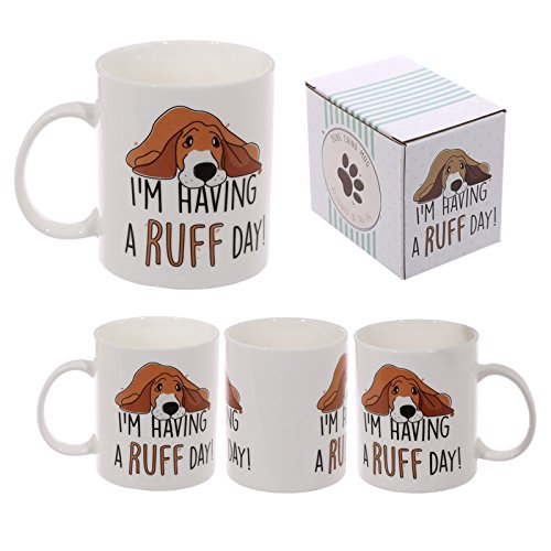 Süßer Hund Spruch Porzellan Tasse