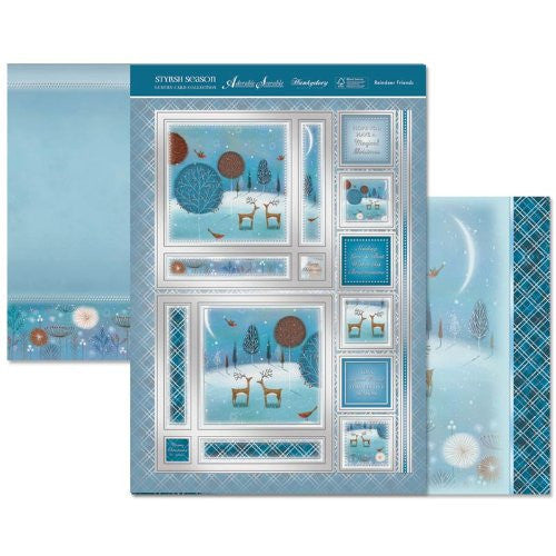 hunkydory adorable scorable luxury card collection stylish season reindeer friends
