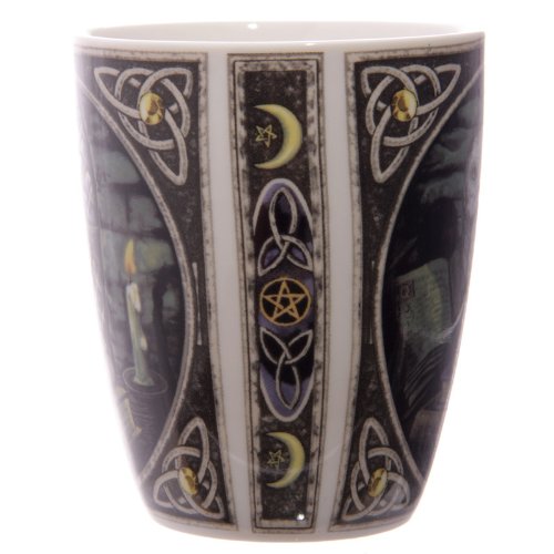 Set of 2 MULP08 - Lisa Parker Owl Design Bone China Mug