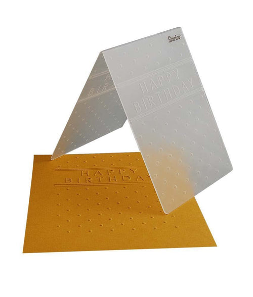 Darice 10.8 x 14.6 cm Circle interlock Embossing Template