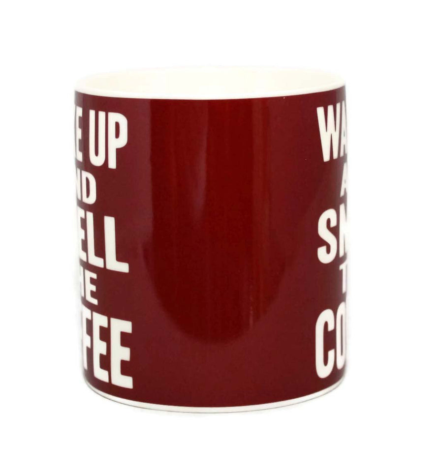 Wake Up And Smell The Coffee Words Of Wisdom Fine China Mug