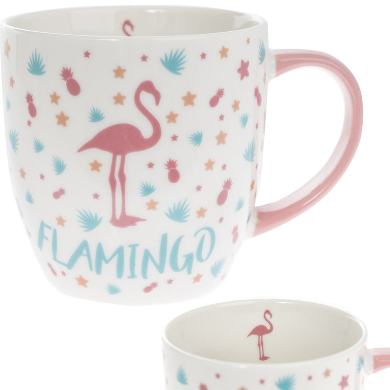 Flamingo Fine China Mug