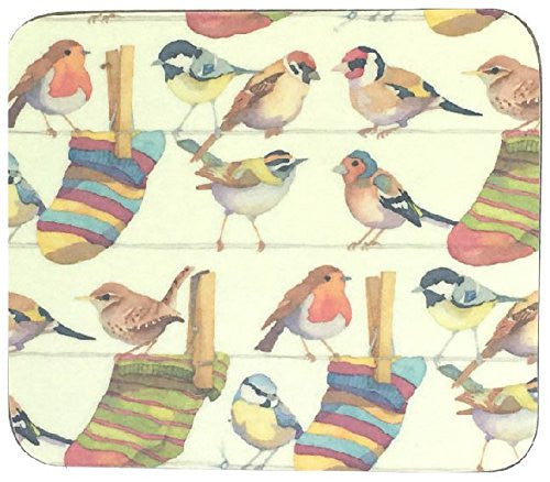 Emma Ball - "Garden Birds" Coasters - Set of 4