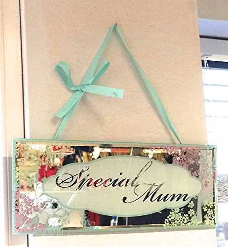 Gift For Mum Mirrored Plaque Silver Presents Ideas Mum Mother's Day Birthday
