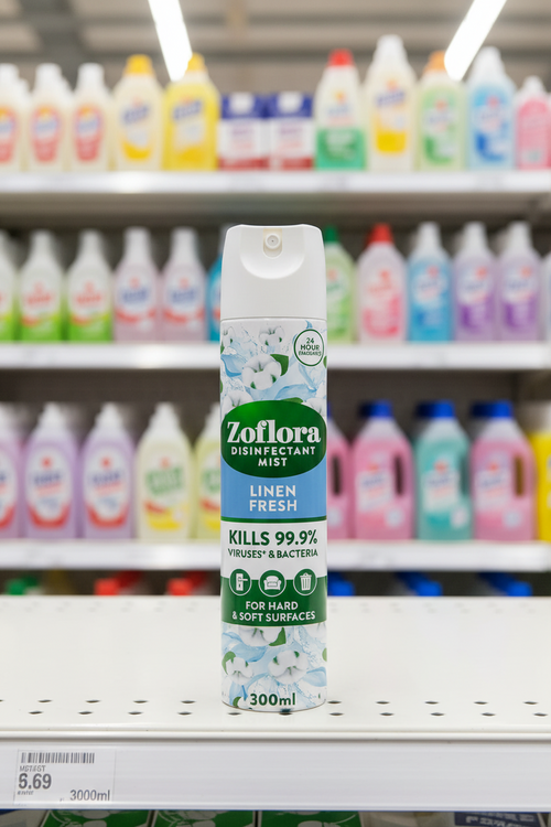 6 x Zoflora Disinfectant Mist Linen Fresh - 300ML
