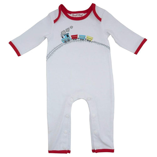 powell craft train jumpsuit 6 - 12 months
