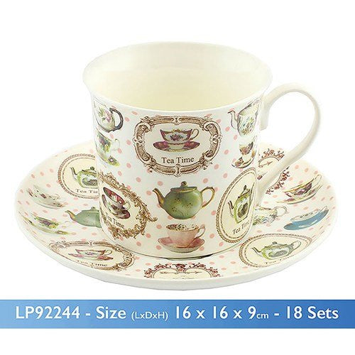 tea time cup & saucer