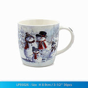 Snowman Family Mug