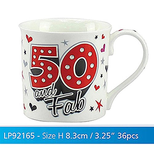 Birthday Mug Fab 50