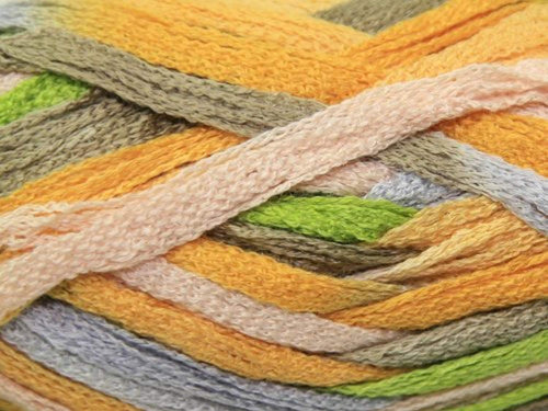 King Cole Krystal Scarf Knitting Wool/Yarn Coffee & Cream 659
