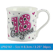 Birthday Mug Gorgeous 18