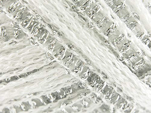 King Cole Krystal Glamour Scarf Yarn 100g - 450 White Ice