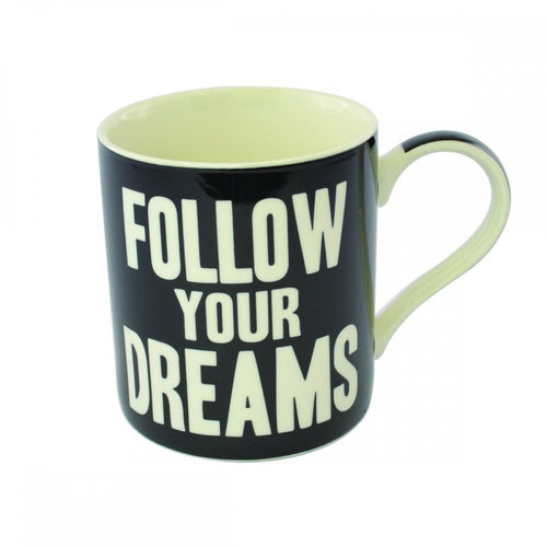 Words of Wisdom Mug - FOLLOW YOUR DREAMS - Gift Boxed (LP32882)