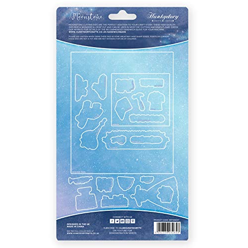 Hunkydory Moonstone Dies - Hunkydory High Street 59 Dies Included