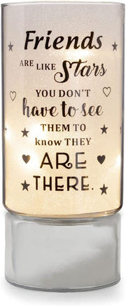 David Fischhoff Quote Home Night Light Sparkly Shimmer Mirror Light Home Gift
