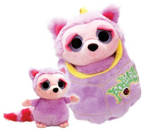 Keel Toys Raccoon Podling 18cm Cuddly Plush Soft Toy in Pouch