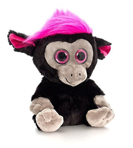 Keel Toys 25cm Moonlings Monkey Black & Pink
