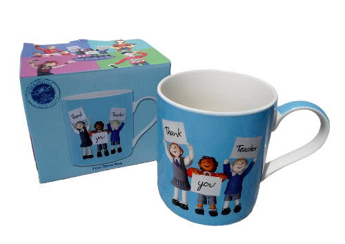 Thank You Teacher Mug - Presented in a Gift Box - One Lump Or Two Design