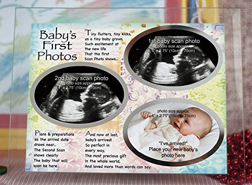 Baby's First Photos Frame with Poem