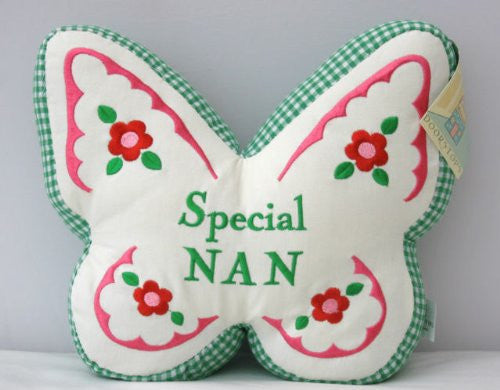 special nan butterfly doorstop