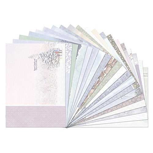White Christmas Luxury Inserts - 20 Sheets