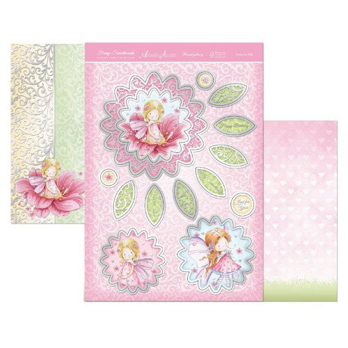 hunkydory fairy sweethearts pretty in pink