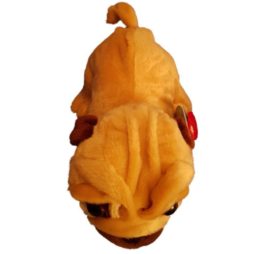 Pugsley Pug Pouncing With Sound 26cm Soft Toy