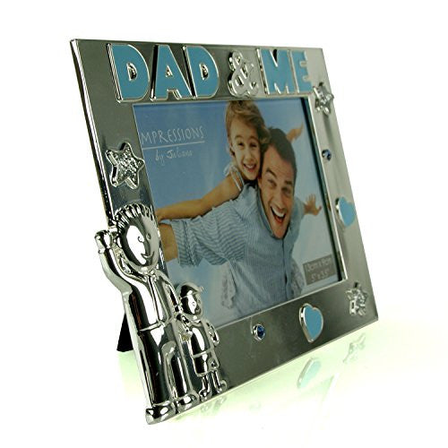 Dad and Me Silver Plated Photo Frame Gift