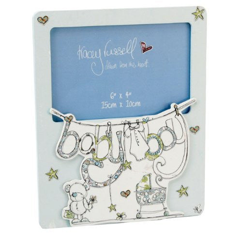 tracey russell mdf frame baby boy 6x4