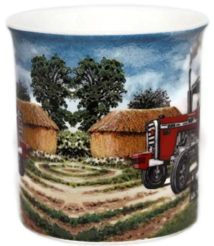 Massey Ferguson 595 Farm Tractor - Fine Art Watercolour China Gift Mug