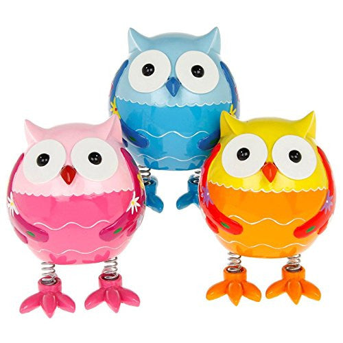 spring leg owl money box choice one supplied