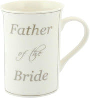 The Leonardo Collection Father of The Bride Fine China Mug Wedding Thank You Gift
