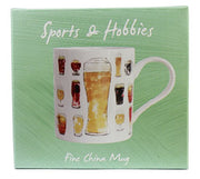 Julia Hook Beer and Drinks Design Fine China Mug
