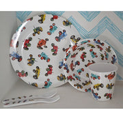 Childrens Melamine Dinner Set. Powell Craft Tractor Kids Gift Set - from Little PJs