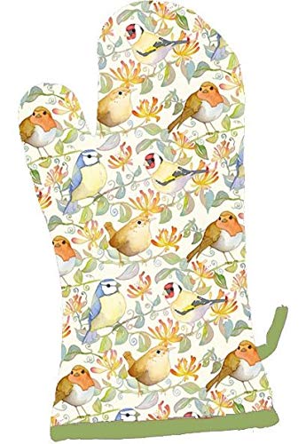 Emma Ball garden birds oven glove