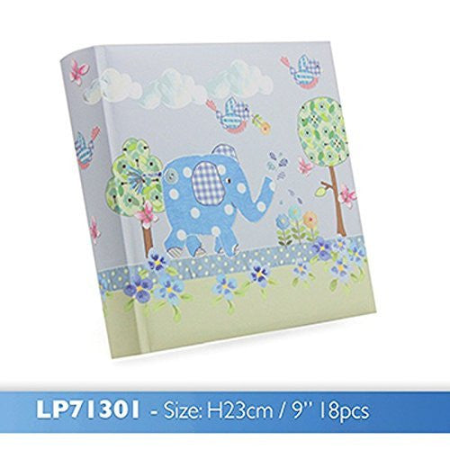 little bird& ellie photo album blue in gift box one supplied