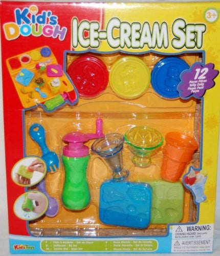 kids dough ice cream set 12 piece set