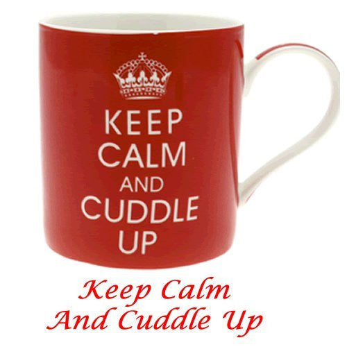 Keep Calm and Cuddle Up Fine Bone China Mug in Gift Box