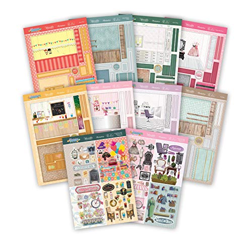 Hunkydory High Street For Her - Concept Card Collection - Makes 8 Shop Window Cards