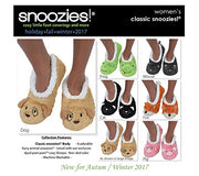 Childrens Animal Snoozies Soft Sherpa Fleece Fluffy Slippers