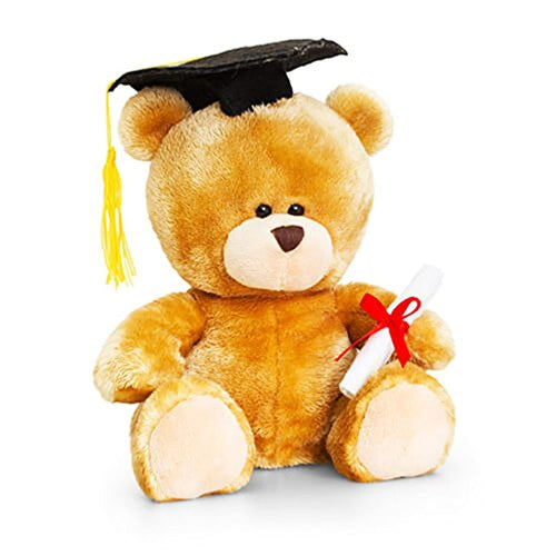 Keel Toys 20cm Baby Graduation Pipp The Bear (One Size) (Beige)