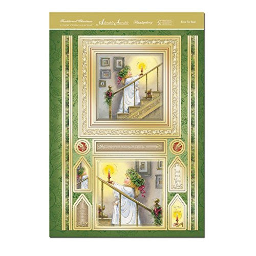 Luxury topper set: Time for Bed  traditional Christmas adorable Scorable Individual topper set