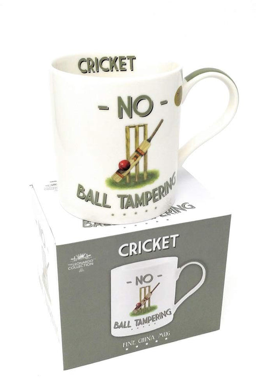 Boxed No Ball Tampering Fine China Mug 13x9x10cm