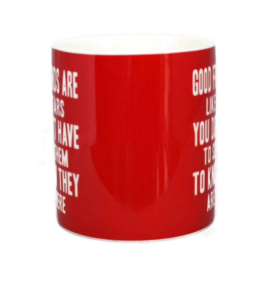 Good Friends Are Like Stars Words Of Wisdom Fine China Mug