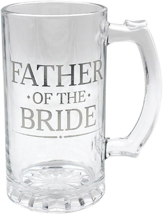 Father of the Bride Glass Tankard